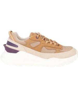 Date Trainers Textile Fibres, Leather - Brown