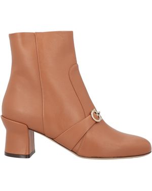 Ferragamo Ankle Boots - Brown