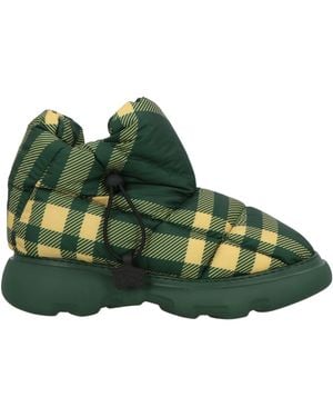 Burberry Botines De Caña Alta - Verde
