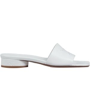 Maison Margiela Sandals Leather - White