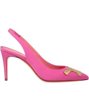 Santoni Court Shoes Textile Fibres - Pink