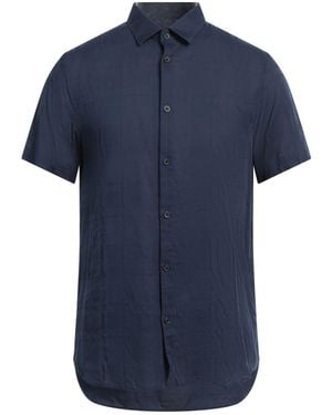 ARMANI EXCHANGE Shirt Cotton, Modal - Blue