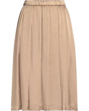 Aspesi Midi Skirt Viscose - Natural