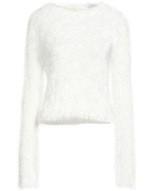 Marine Serre Sweater Polyamide, Viscose, Polyester - White