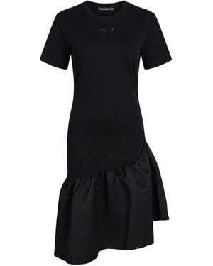 KARL LAGERFELD Mini Dress - Black