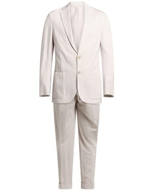 Eleventy Suit Cotton, Polyester - White