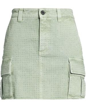Department 5 Denim Skirt - Green
