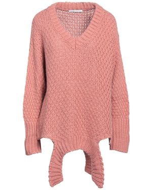 Mar De Margaritas Antique Rose Sweater Acrylic, Wool, Viscose, Alpaca Wool - Pink