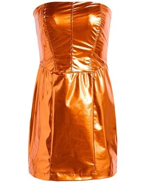 Patrizia Pepe Mini Dress - Orange