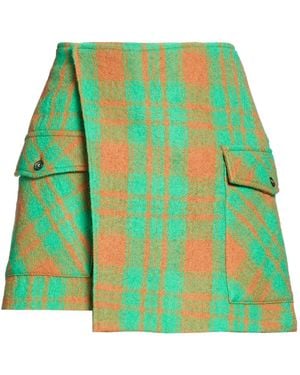 Department 5 Light Mini Skirt Virgin Wool - Green