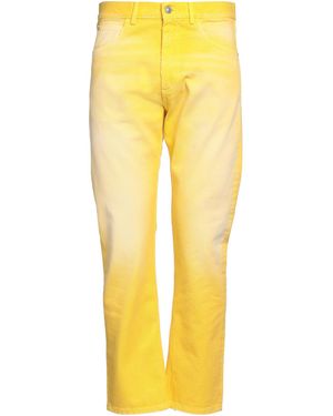 Marni Jeans Cotton, Cow Leather - Yellow