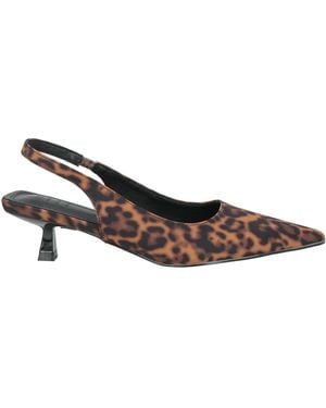 Twenty Four Haitch Court Shoes - Brown