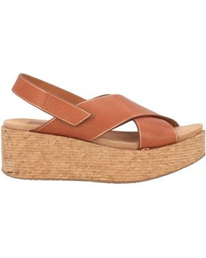 Pedro Garcia Tan Sandals Cowhide - Brown