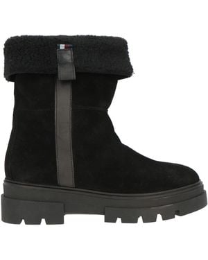 Tommy Hilfiger Ankle Boots Leather - Black