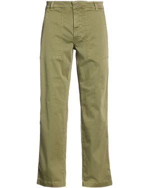 Blauer Military Pants Cotton, Elastane - Green