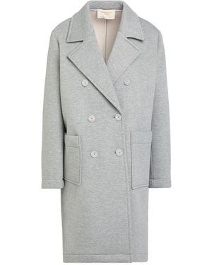 Kaos Overcoats & Trench Coats - Grey
