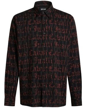 Just Cavalli Shirt Cotton, Viscose - Black