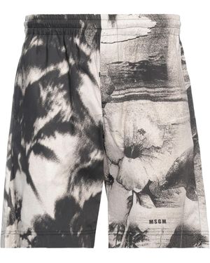 MSGM Shorts & Bermuda Shorts - Grey