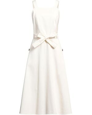 Weekend by Maxmara Midi Dress Cotton - White