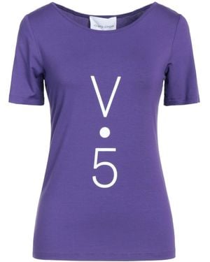 Vicario Cinque T-shirt - Purple