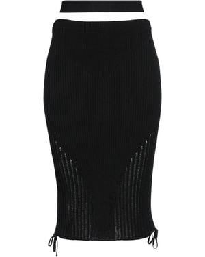 ANDREADAMO Midi Skirt - Black