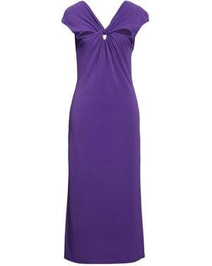 Patrizia Pepe Midi Dress - Purple