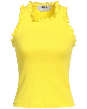 MSGM Top - Yellow