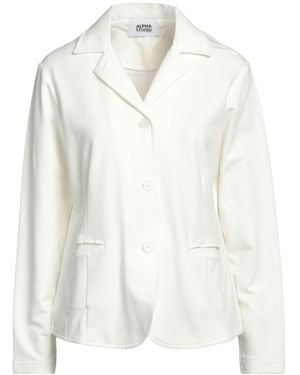 Alpha Studio Blazer - White