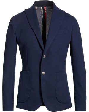 Bob Blazer Polyester, Viscose, Elastane - Blue