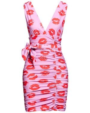 Aniye By Mini Dress Polyester, Elastane - Red