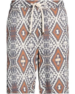 PHILOTINTO Shorts & Bermuda Shorts Viscose - Blue