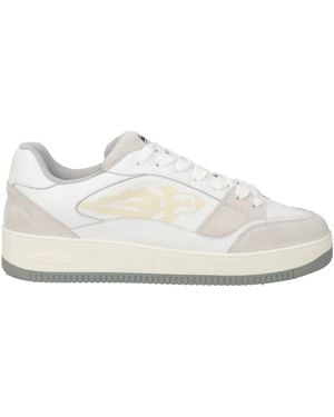 ENTERPRISE JAPAN Trainers Textile Fibres, Cow Leather - White