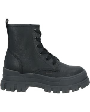 Buffalo Botines de caña alta - Negro