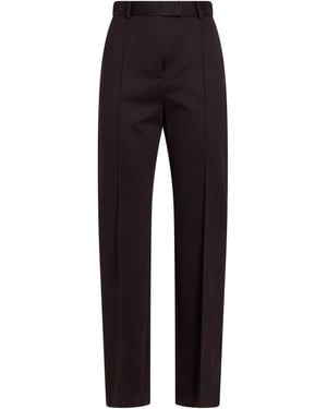 Paul & Joe Dark Pants Polyester, Viscose, Elastane - Blue