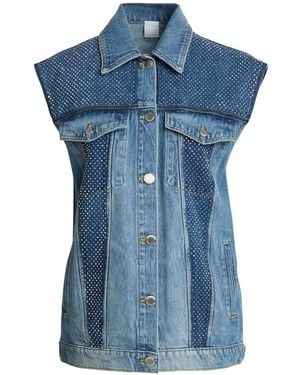 Pinko Denim Outerwear Cotton - Blue