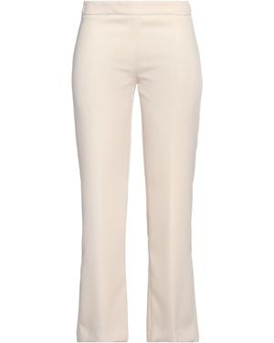 LANACAPRINA Pants Polyester, Elastane - Natural