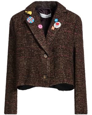 Haveone Dark Blazer Polyester - Brown