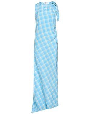 MSGM Maxi-Kleid - Blau
