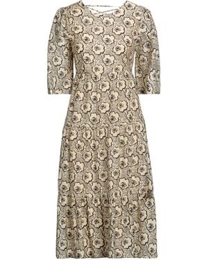Ba&sh Midi Dress - Natural