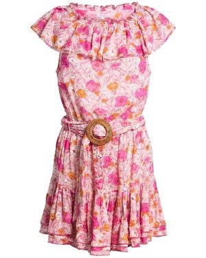 Poupette Mini Dress Viscose - Pink