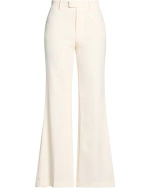 Berwich Ivory Pants Polyester, Elastane - White