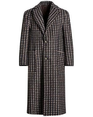 Takeshy Kurosawa Coat Wool, Polyester - Black