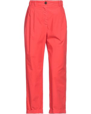 Rossopuro Pants Cotton - Red