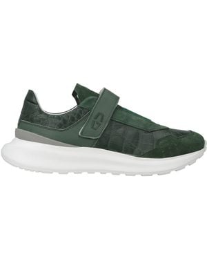 Giovanni Conti Trainers Leather - Green