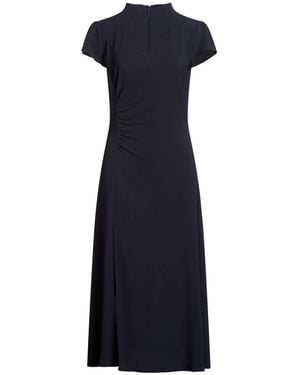 ARMANI EXCHANGE Midnight Midi Dress Polyester - Blue
