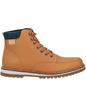 Lacoste Camel Ankle Boots Leather - Brown
