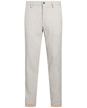 Mason's Light Pants Cotton, Polyamide - Gray