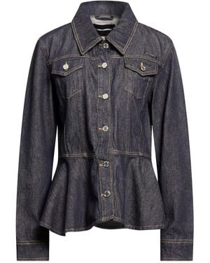 KARL LAGERFELD Denim Outerwear Cotton - Black