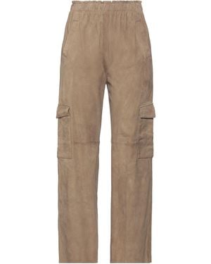 Oakwood Khaki Trousers Goat Skin - Natural