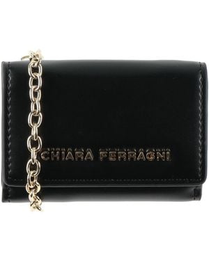 Chiara Ferragni Crossbody Wallet - Black